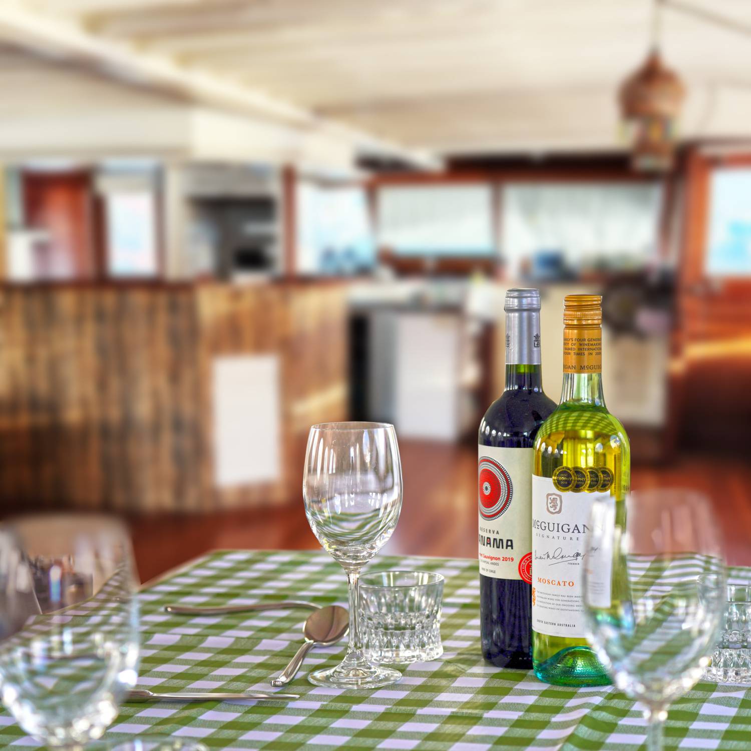 Thai-style houseboat