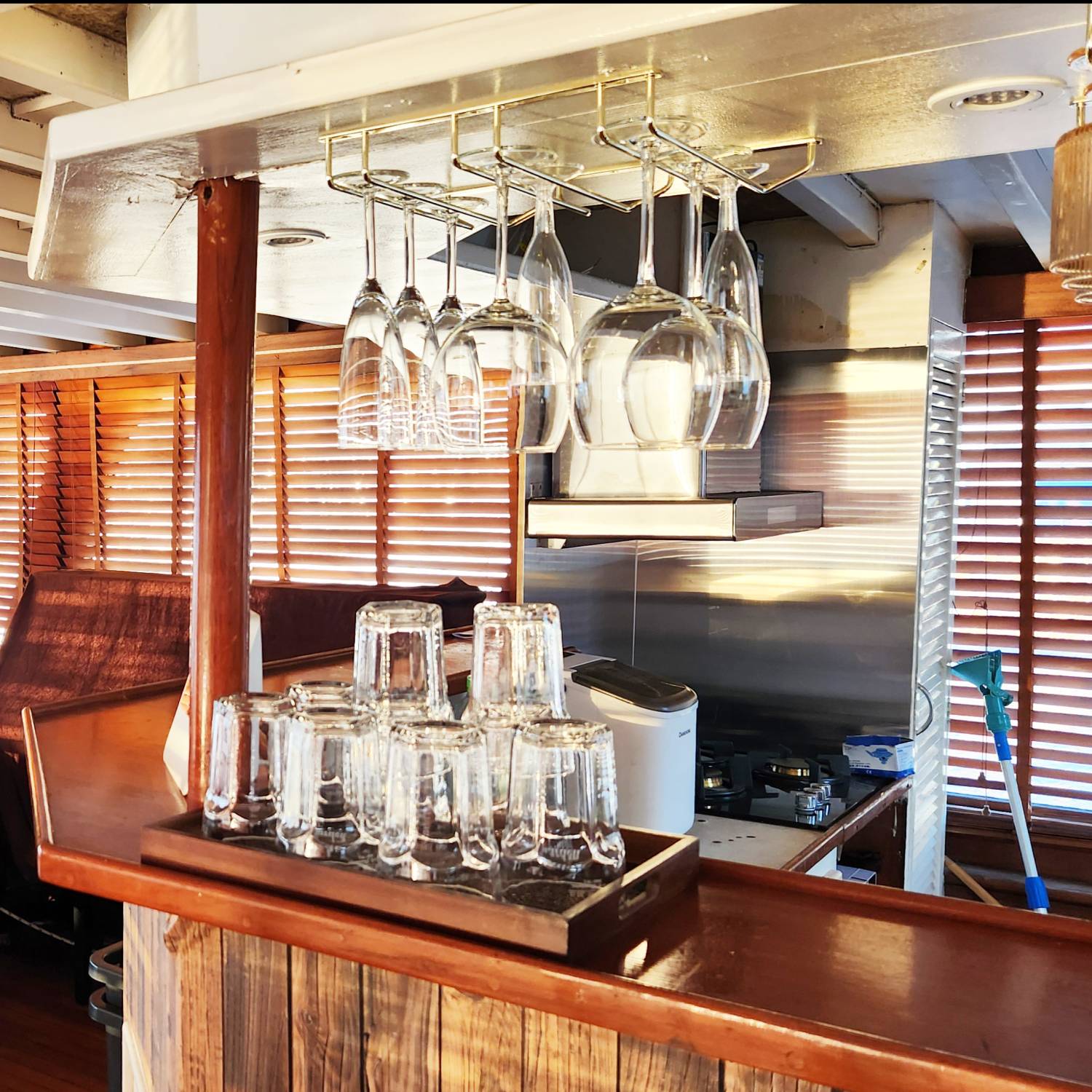Thai-style houseboat